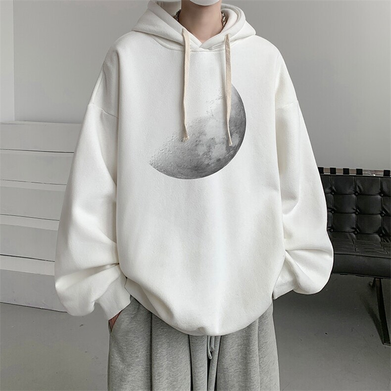 连帽卫衣男大码胖子帽衫大号运动服WY2426-P35图片