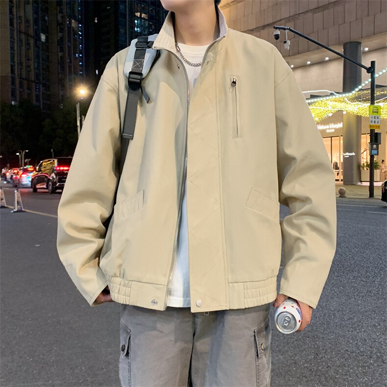 美式vintage豹纹衬衫夹克牛仔短袖外套设计感JK02528-P90,男装衬衫,星座308B-2