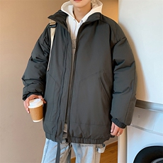 港风面包服男宽松防风防水加厚冲锋衣棉衣外套MY8822-P88，男装棉衣，星座1204-3