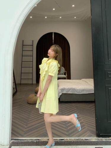 夏装欧货连衣裙，女装连衣裙，DTU（大图）