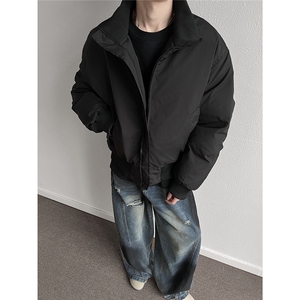立领短款棉服外套男宽松冬季加厚休闲短款棉衣A166-MF2225-特P80图片