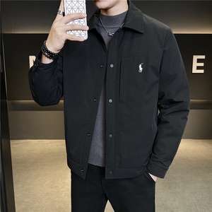 新标简约风轻薄羽绒服轻奢老钱风男士外套现货数据款Y5512-P165图片