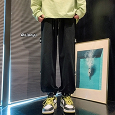 XZ616春季新款纯棉刺绣宽松束脚休闲裤TY513P55控68，男装休闲裤，星座512A（原616）