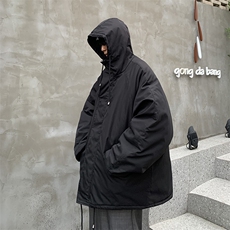 现货~宽松棉衣男装连帽棉服棉衣暗黑系棉袄-MY154P100，男装棉衣，星座716A-1（原星座815）