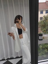 醋酸外套高端时尚，面料吸湿透气性、回弹性好。，其它，蓝衣可