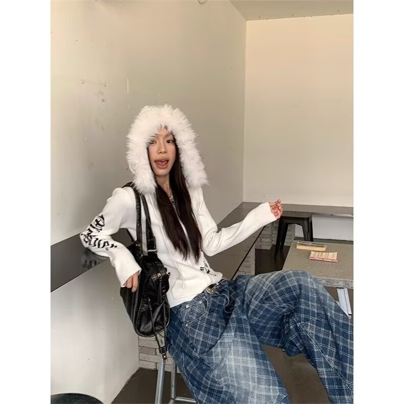 美式高街牛仔裤新款休闲宽松直筒阔腿裤潮牌满印裤子LA1222-P50,男装牛仔裤,星座1008