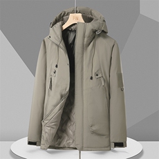 冲锋衣情侣户外登山服石墨烯发热内胆登山服滑雪加厚棉衣J90A-P60，男装夹克，星座1403A