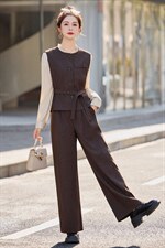 《现货》bao款2026年春季新款马甲套装商务风韩剧穿搭休闲显瘦女，女装套装/套裙，韩宇舍