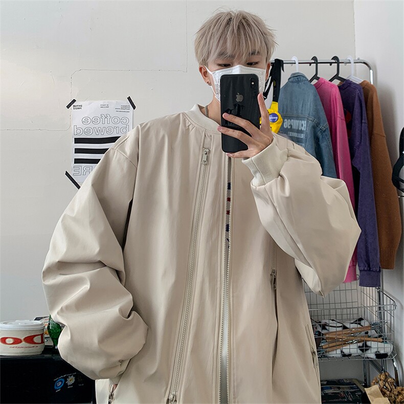 直播主推户外登山服夹克冲锋衣三防棒球夹克外套CF03-特P60,男装夹克,电商A486