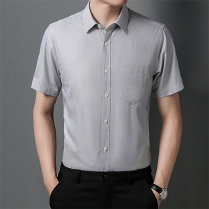 AD62205钱塘2020-3夏季新款男士休闲短袖衬衫P65图片