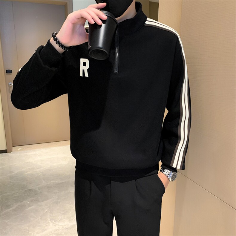 WY5142常规p6898加绒P78108店主风无头风卫衣男,男装卫衣,电商B340