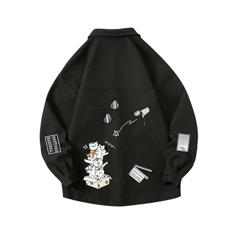 控58加厚加绒衬衫男大码长袖衬衣男外套HC79115-P38加绒款-P48,男装衬衫,电商A040