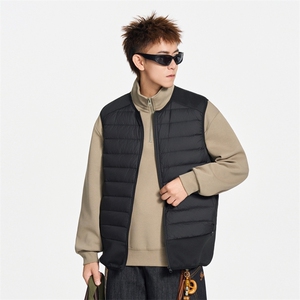 美式内搭外穿开衫马甲轻薄保暖羽绒服90白鸭绒 XZ309 Y95655  P95图片