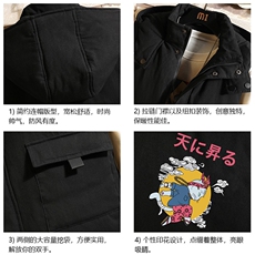 MJ47012-P80棉马甲男士大码加厚棉背心男坎肩男砖墙，男装背心/马甲，电商A040A