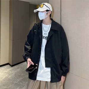 复古秋冬休闲翻领飞行夹克男短款工装棉服外套潮 JW27图片