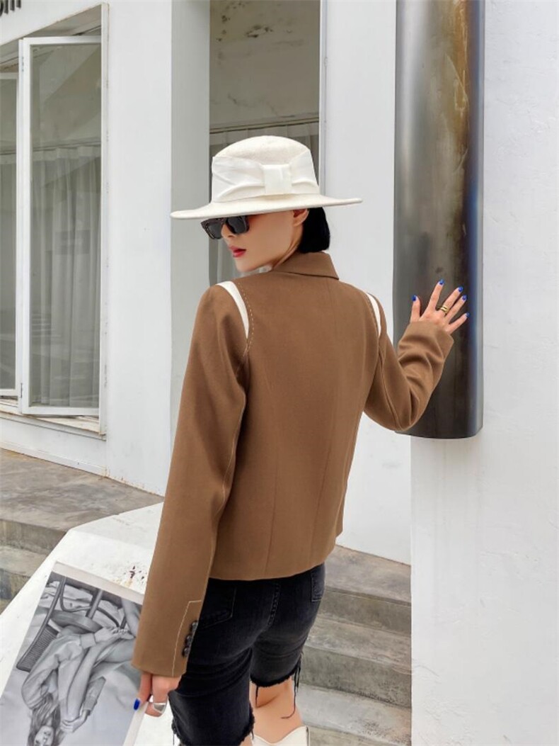 现货金纺西装大批量上市，女装西装，秋水伊人