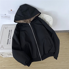 粉墨两穿皮草外套棉衣女冬季慵懒风棉袄休闲冬衣连帽棉服上衣袄子，男装棉衣，星座506A