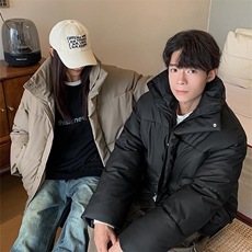 1506-1/MPU01/P85潮立领冬季穿搭美式情侣韩系面包服棉衣保暖3，男装棉衣，星座1506-1