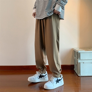 新款春季休闲裤图片