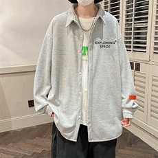 控58加厚加绒衬衫男大码长袖衬衣男外套HC79244-P38加绒款-P48，男装衬衫，电商A040