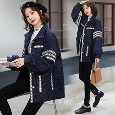 时尚百搭短款羽绒服女冬季新款韩版宽松显瘦加厚保暖外套上衣，女装毛呢外套，天丽