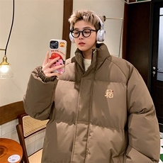 现货抖音得物可供视频冬季三防加厚羽绒棉衣外套面包棉服81154，男装棉衣，电商A486