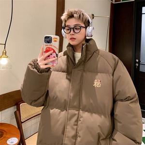 现货抖音得物可供视频冬季三防加厚羽绒棉衣外套面包棉服81154