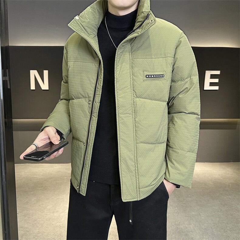 店主风 2025年新款时尚立领潮流保暖羽绒服男A236-G66-P195图片