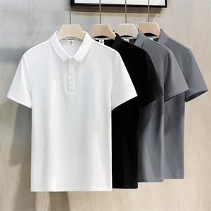 夏季polo衫男士港风简约翻领短袖T恤休闲男短袖Polo衫 PLT752-P28图片