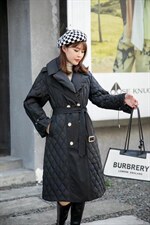 2021新款长风衣设计款羽绒服，女装风衣，优彩