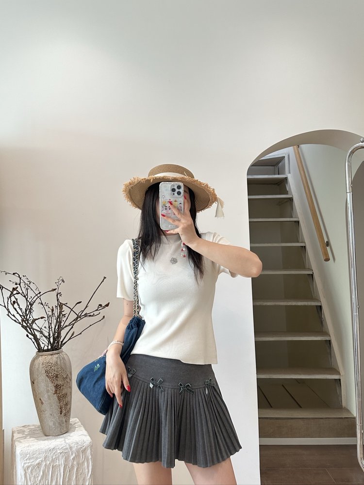 短袖t恤女款休闲时尚百搭洋气减龄显瘦上衣夏季,女装T恤,沐策羊绒