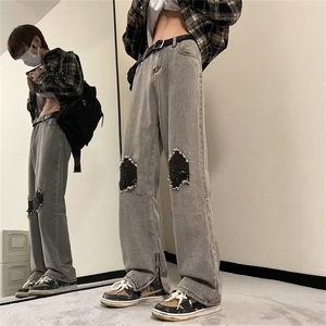 美式牛仔裤男款秋季长裤潮 V136 P52图片