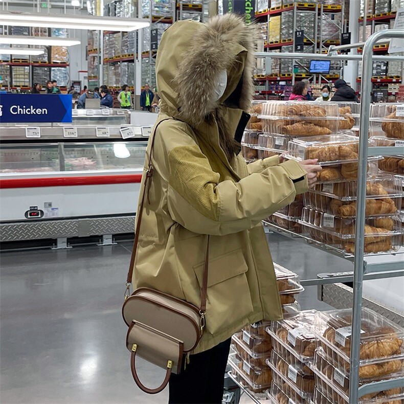 2023年冬季羽绒服派克服男女同款休闲百搭图片