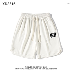 夏季日系透气薄款休闲跑步健身潮流运动五分裤正品XD2316特批35，男装休闲裤，星座718