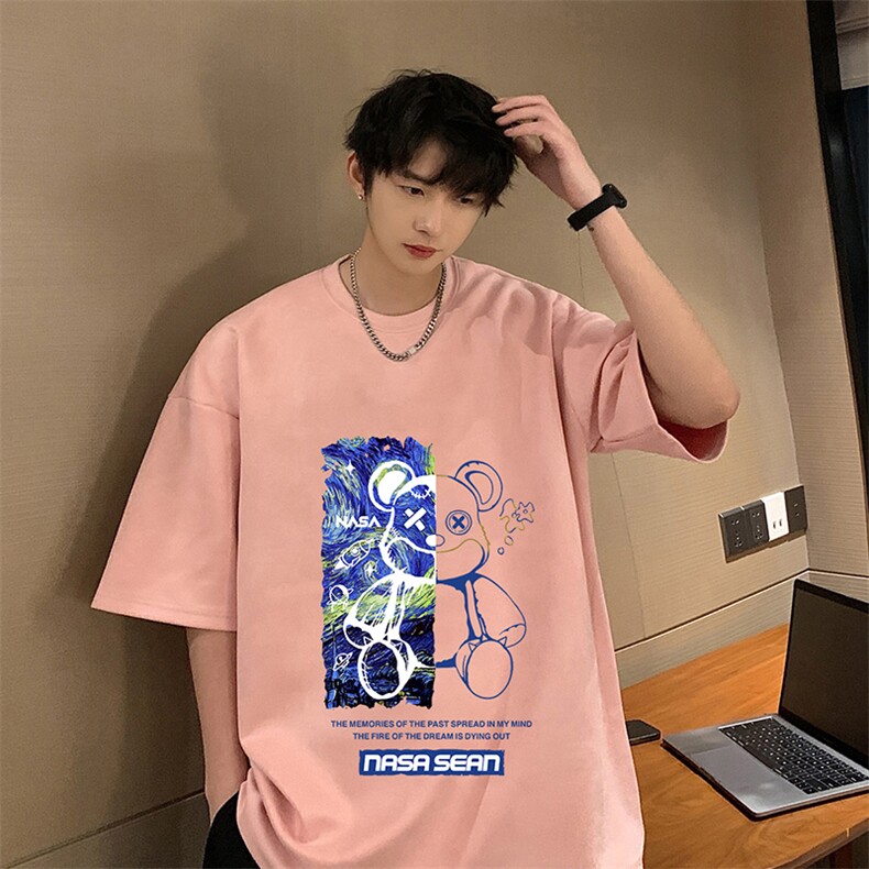 麂皮绒短袖t恤男大码半袖男JD82290-P25,男装T恤,电商A040