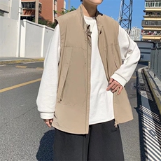 马甲男春季新款韩版潮流立领无袖背心M26P33，男装背心/马甲，星座1116-2