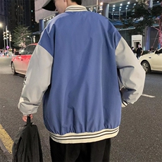 男夹克青少年立领长袖单排扣潮夹克G05P45，男装夹克，星座1116-2
