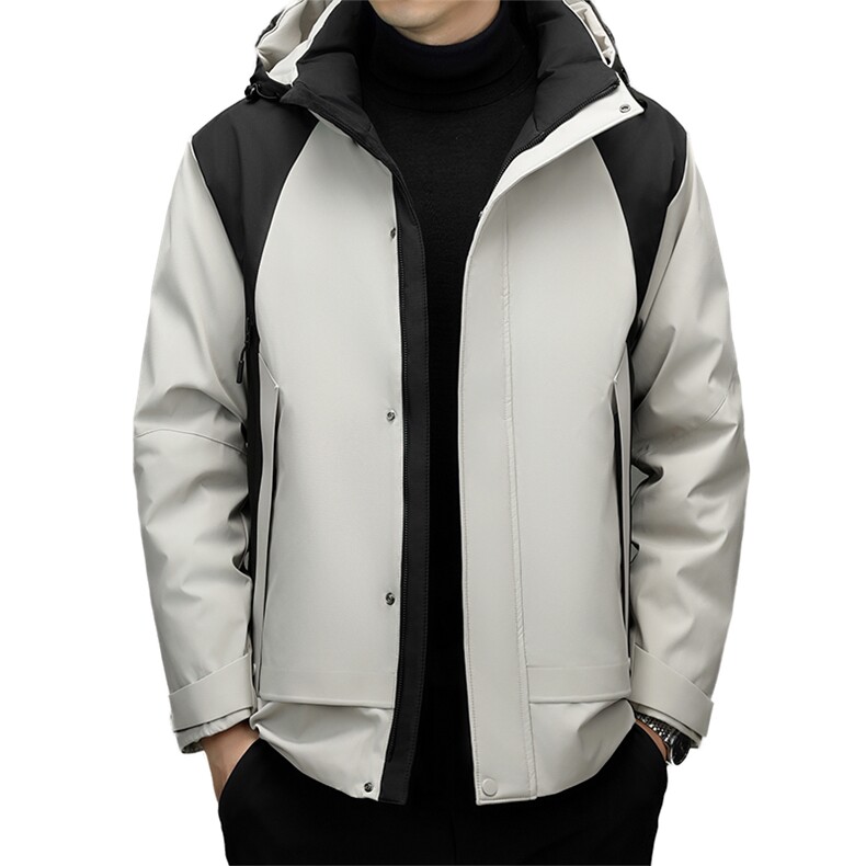 男装羽绒服YR5018新品主推新标95绒活帽三防面高标绒大厂高品质,男装羽绒服,钱塘207-1