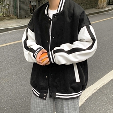 港风休闲大码M-5XL潮运动情侣中性连帽夹克男外套男7421P85，男装夹克，星座227-7