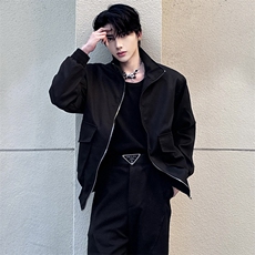 （自家图）立领夹克外套男春工装潮牌衣服2018-P68，男装夹克，星座910-5