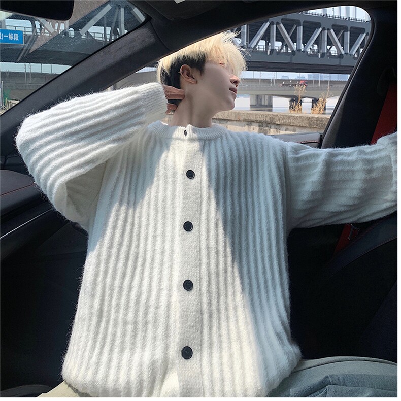 毛衣男秋冬新款港风宽松针织毛衫MYA6-P65，男装针织衫/毛衣，星座214-3