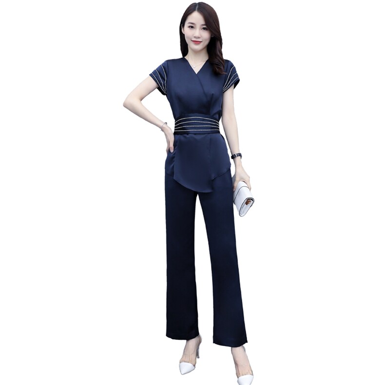 优雅时尚潮流套装/套裙短袖2021年夏季个性纯色休闲,女装套装/套裙,曼娅璐