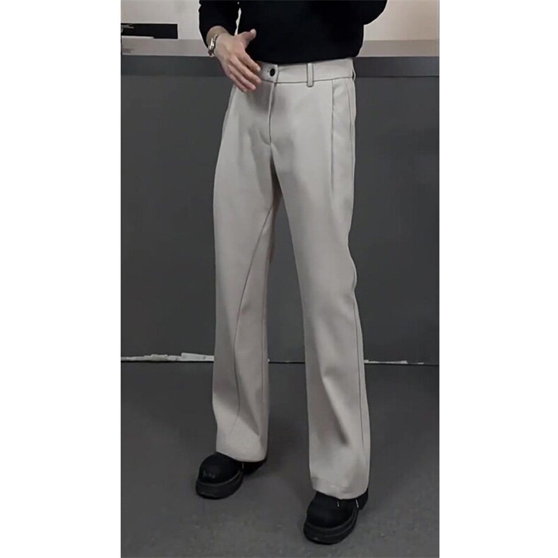 大货~春季褶皱垂感显瘦西装休闲长裤男K315-P45（主推差价大）,男装休闲裤,星座1004-3