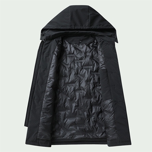 冬季风可脱卸帽加厚90%白鸭绒保暖唐装羽绒服 CF939-P255图片