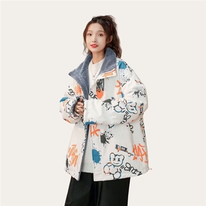 1506A/G2010/P54冬季加绒加厚面包服新款潮流1图片