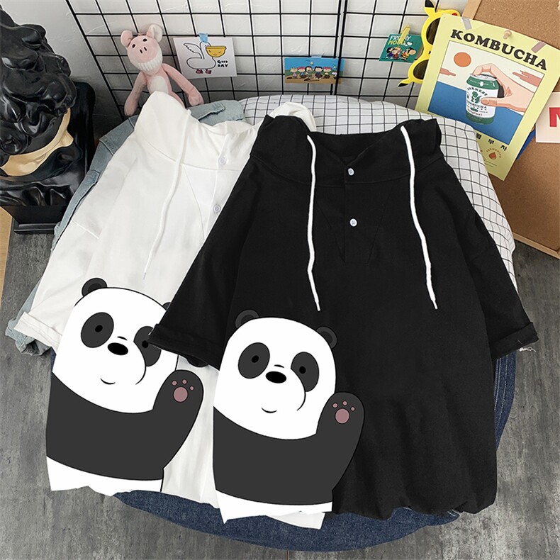 LD54159-P45连帽短袖t恤男大码胖子带帽五分袖中袖,男装T恤,电商A040