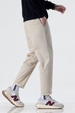 锥形休闲裤男款秋冬季新款九分裤子直筒宽松2025新款D9015-P45，男装休闲裤，星座509