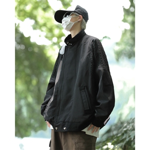 抖音直播！垫肩阿尔法飞行员夹克男 CP35-70图片