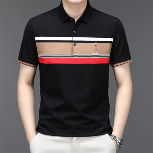 男装polo衫男士短袖时尚百搭商务翻领夏季休闲T恤HMQ329-P63