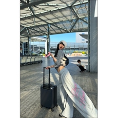 美式慵懒风字母印花阔腿休闲裤男女宽松垂感直筒长裤LB31066-P50，男装休闲裤，星座1008